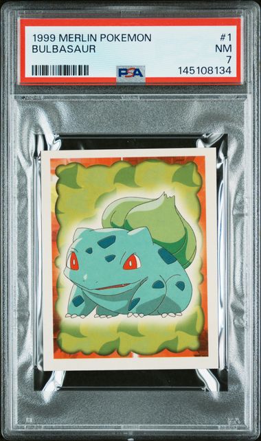 1999 #1 Bulbasaur front