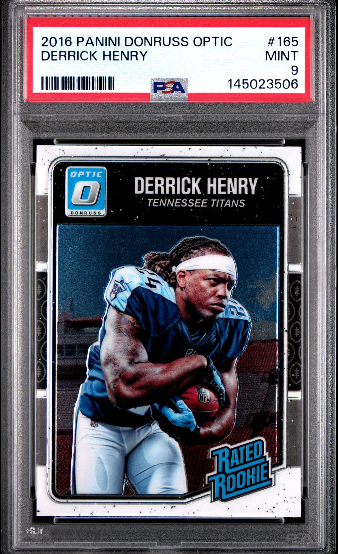2016 Panini Donruss Optic Derrick Henry #165 Mint 9 front