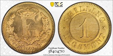 1860 Sk.Rig KM-763 MS66RB