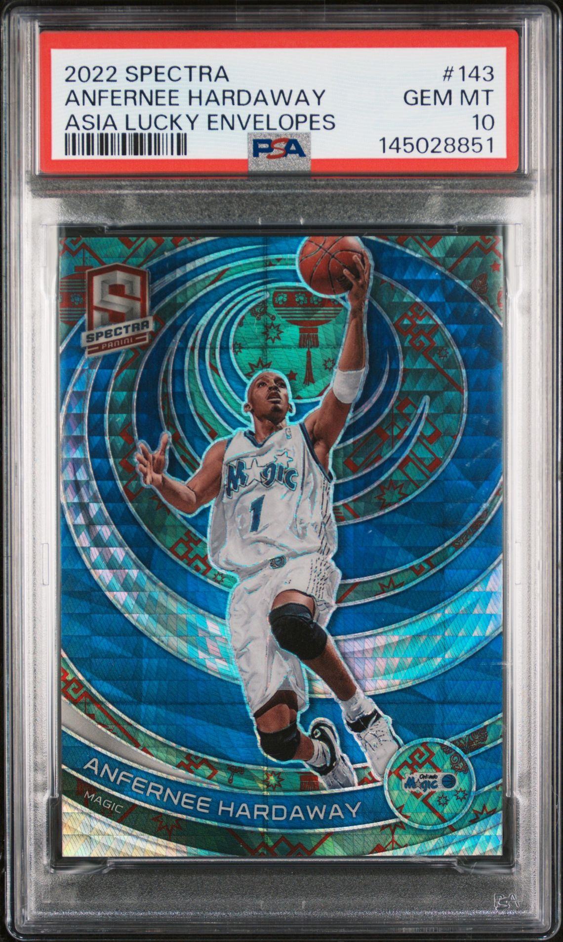 2022 Panini PANINI SPECTRA ASIA LUCKY ENVELOPES #143 Anfernee Hardaway front