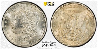 1888-S $1 MS62