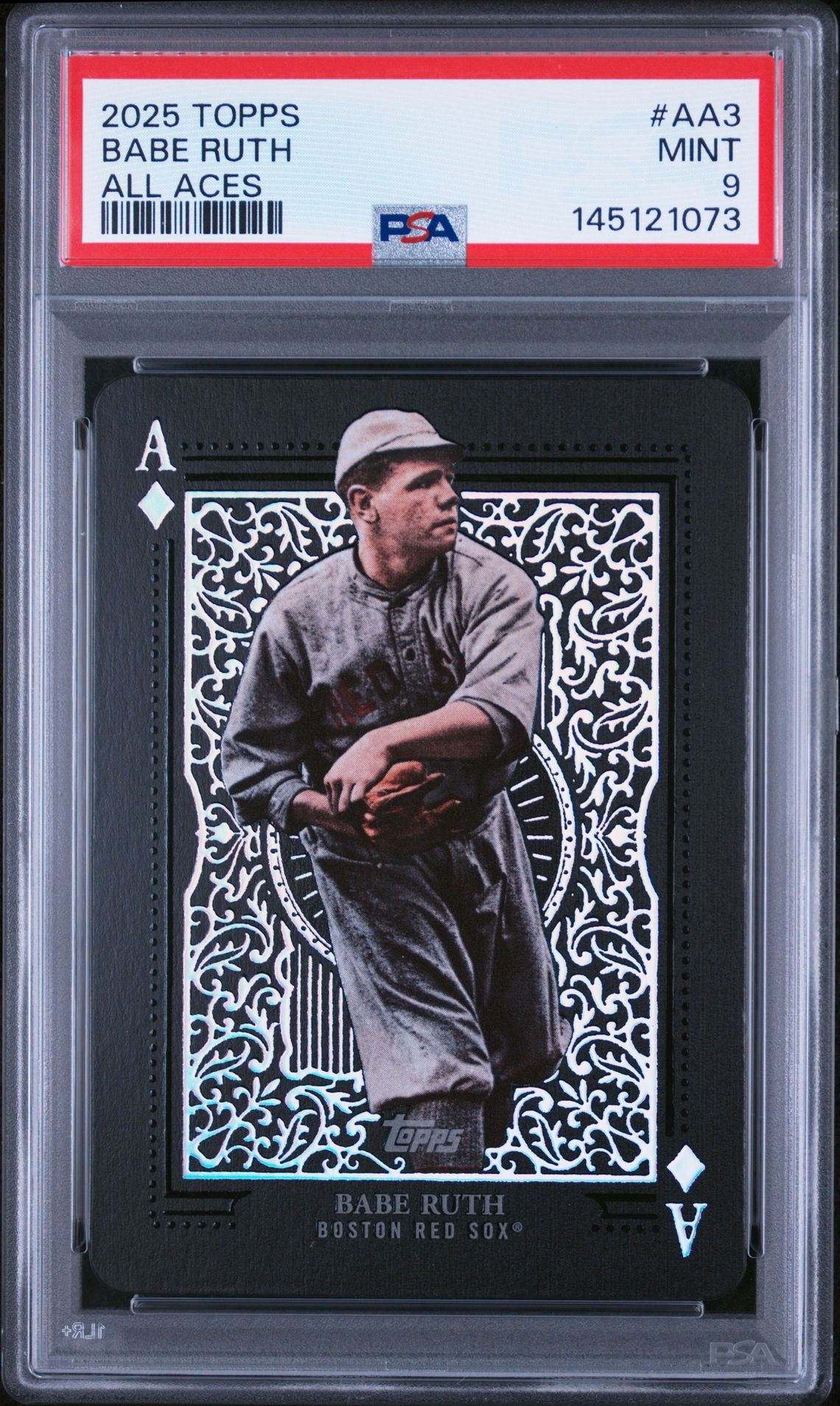 2025 Topps TOPPS ALL ACES #AA3 Babe Ruth front