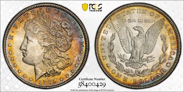 1885 $1 MS63
