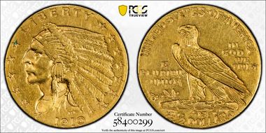 1910 $2.50 N1