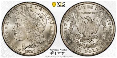 1881-CC $1 MS64