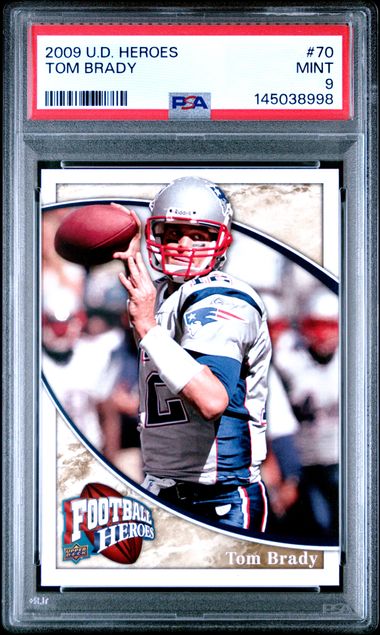 Upper Deck Tom Brady front