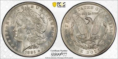 1885-O $1 MS60