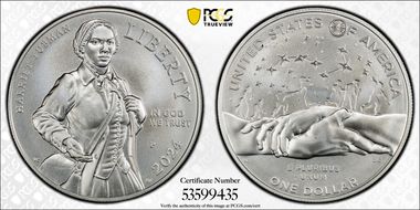 2024-P $1 Harriet Tubman MS69