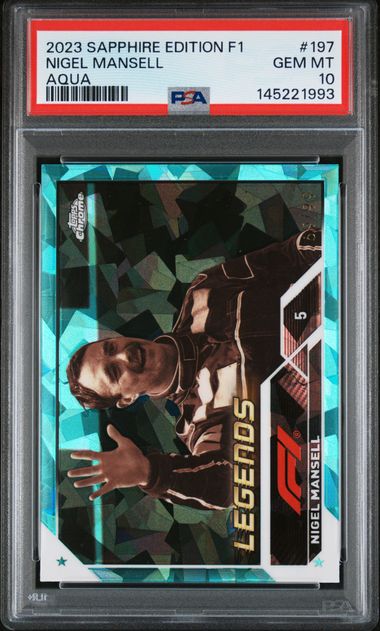 2023 Topps Topps Chrome Sapphire #197 Formula F1 Nigel front