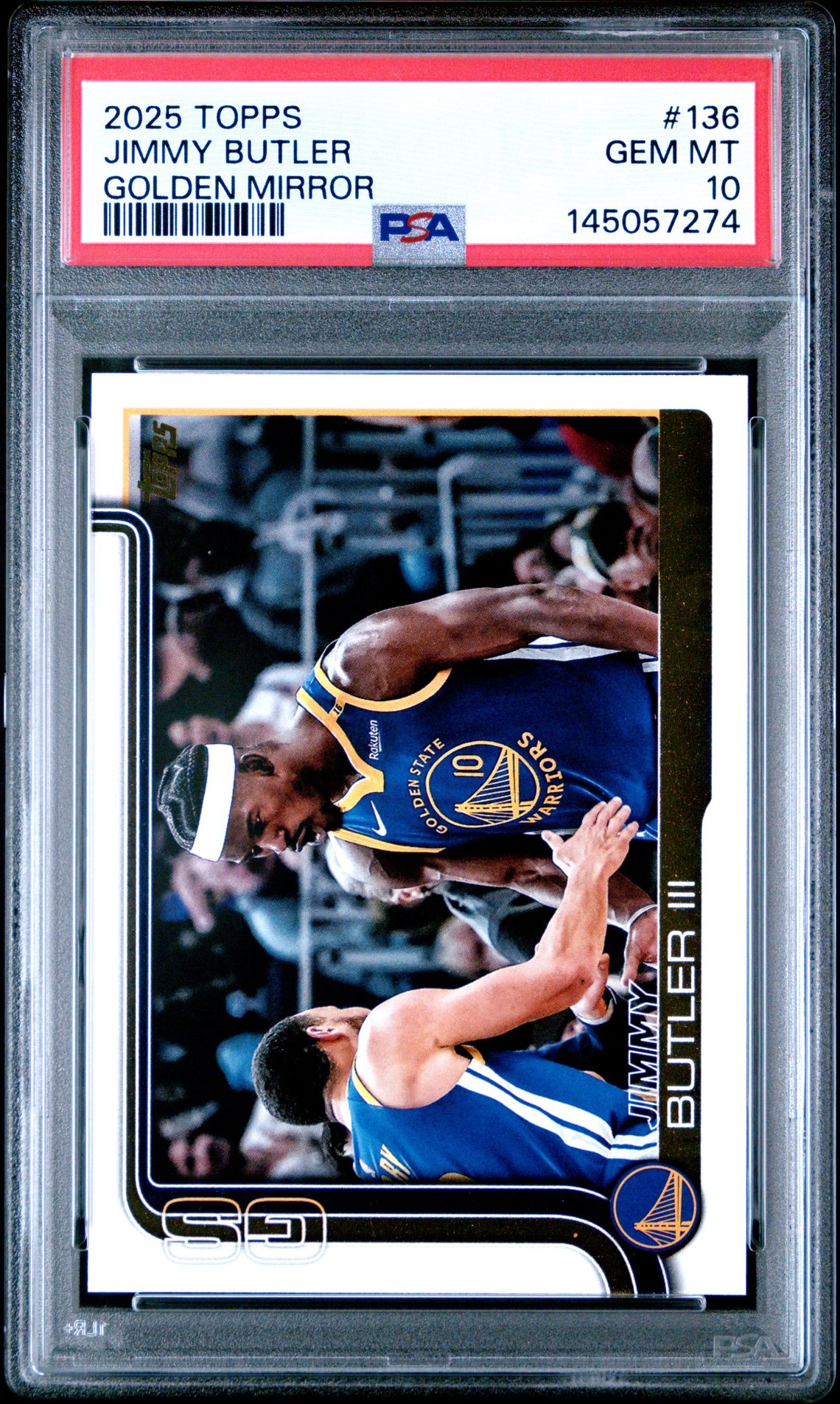 2025 Topps TOPPS GOLDEN MIRROR #136 Jimmy Butler front