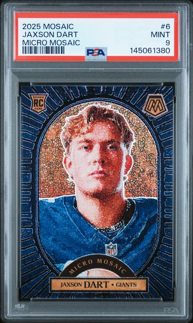 2025 Panini Mosaic #6 Jaxson Dart front