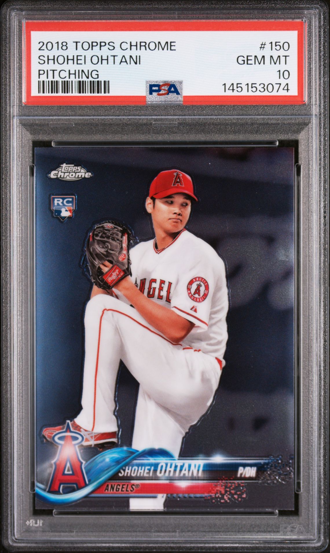 2018 Topps Topps Chrome #150 Shohei Ohtani front