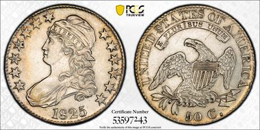 1825 50C AU53