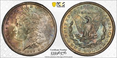 1889 $1 MS64