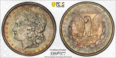 1890 $1 MS65