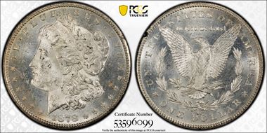 1878-CC $1 GSA Hoard MS62