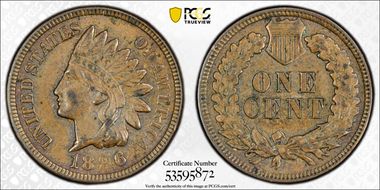 1896 1C AU58BN