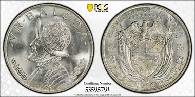 1966 Balboa KM-27  Ag MS66