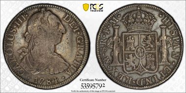 1784-Mo FM 8 R Yon-M8-84a Calico-1126 VF25