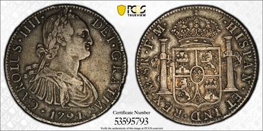 1791-Mo FM 8 R Yon-M8-91 Calico-953 VF35