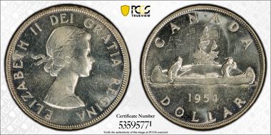 1954 S$1 SWL MS63