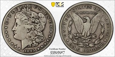 1895-S $1 VF20