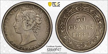 1882-H 50C VF35