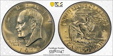 1978 $1 MS64