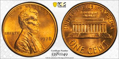 1978 1C MS65RD