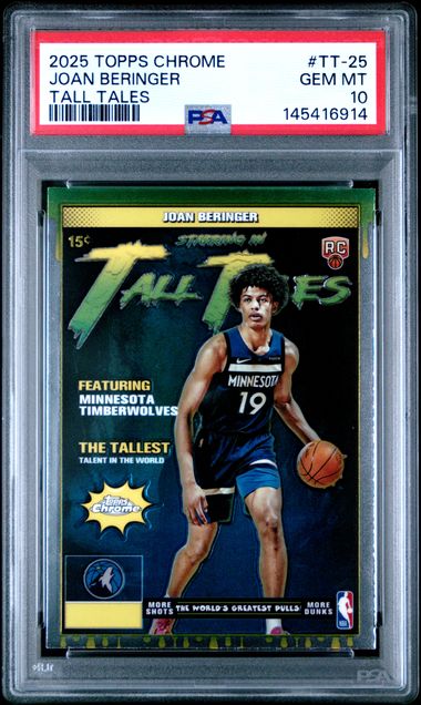 2025 Topps Topps Chrome #TT-25 Joan Beringer Tall front