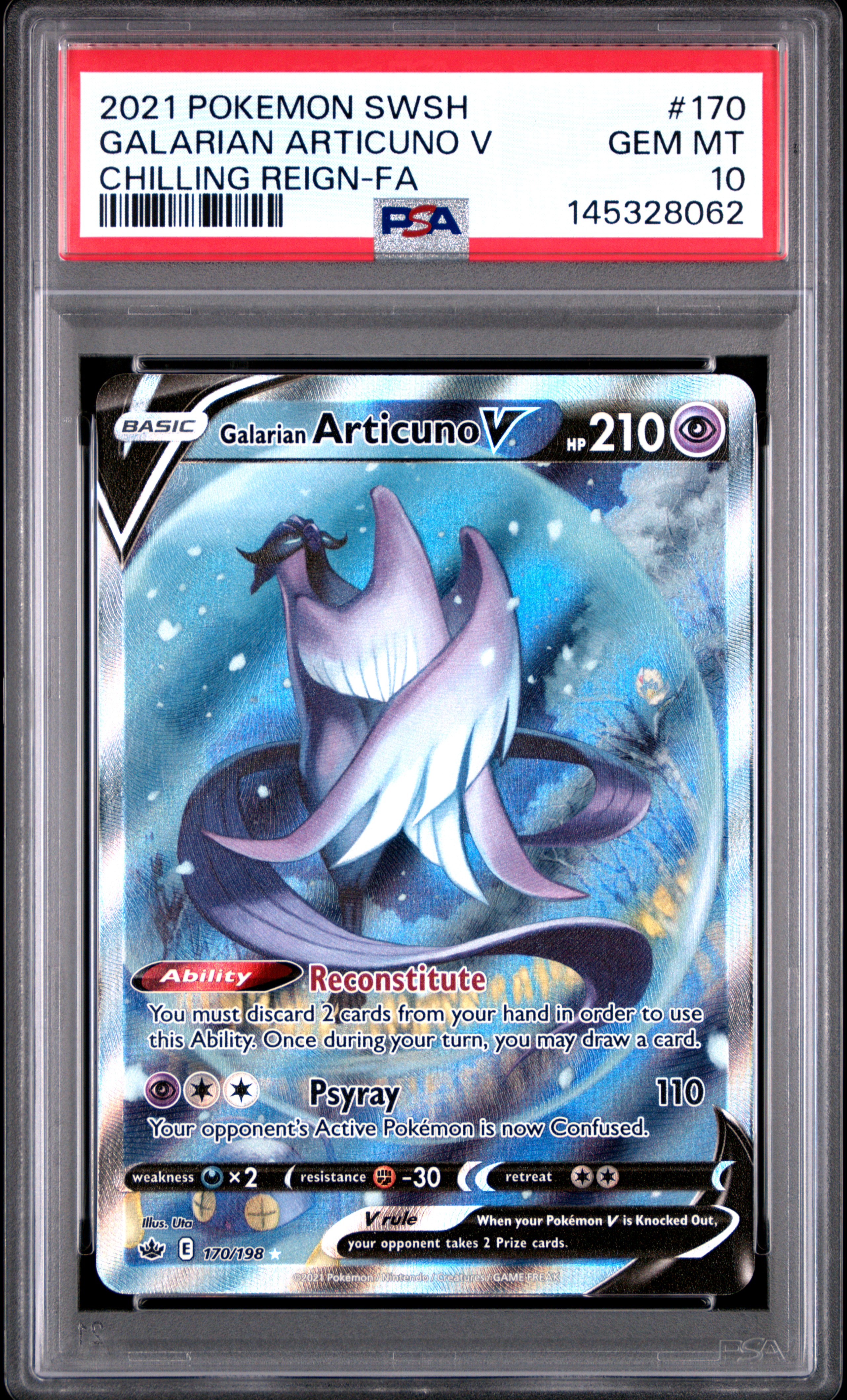 Galarian Articuno V #170