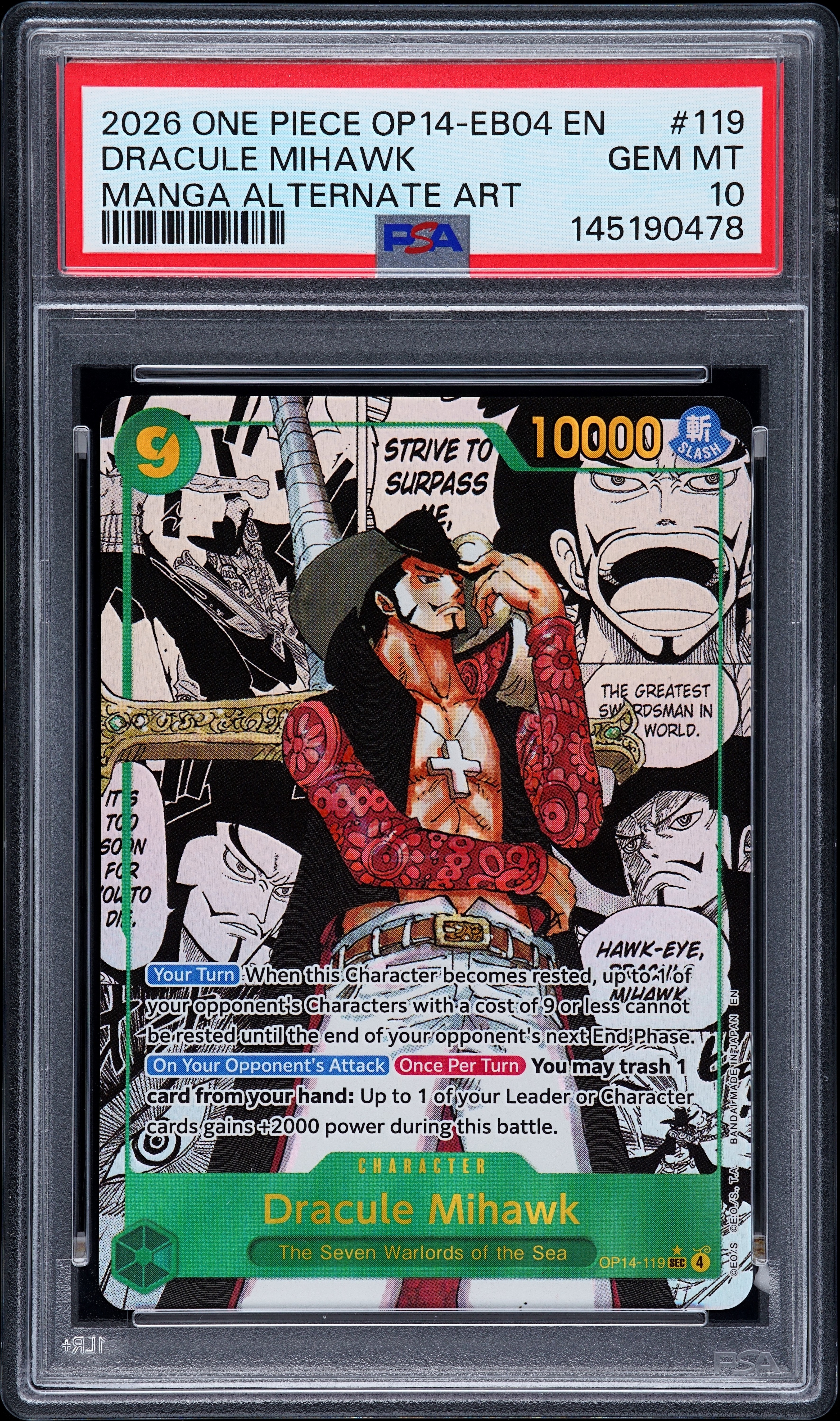 918_Collectibles's 2026 One Piece Op14-Eb04-The Azure Sea's Seven