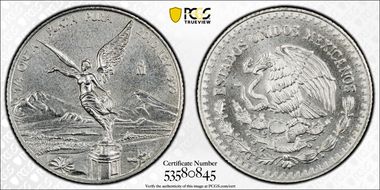 2010-Mo 1/4 oz Libertad Ag MS69