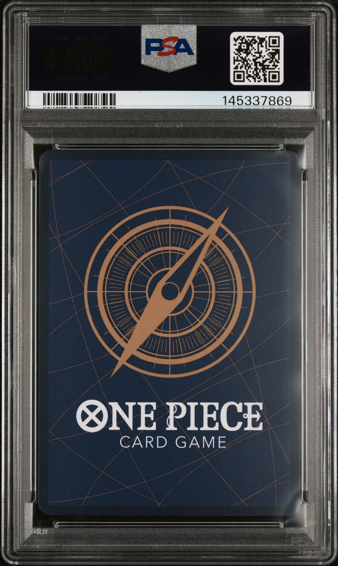 2025 One Piece Japanese Premium Card Collection -One Piece Day'25- Monkey D. Luffy #110 Gem Mt 10 back view - PSA certificate #145337869