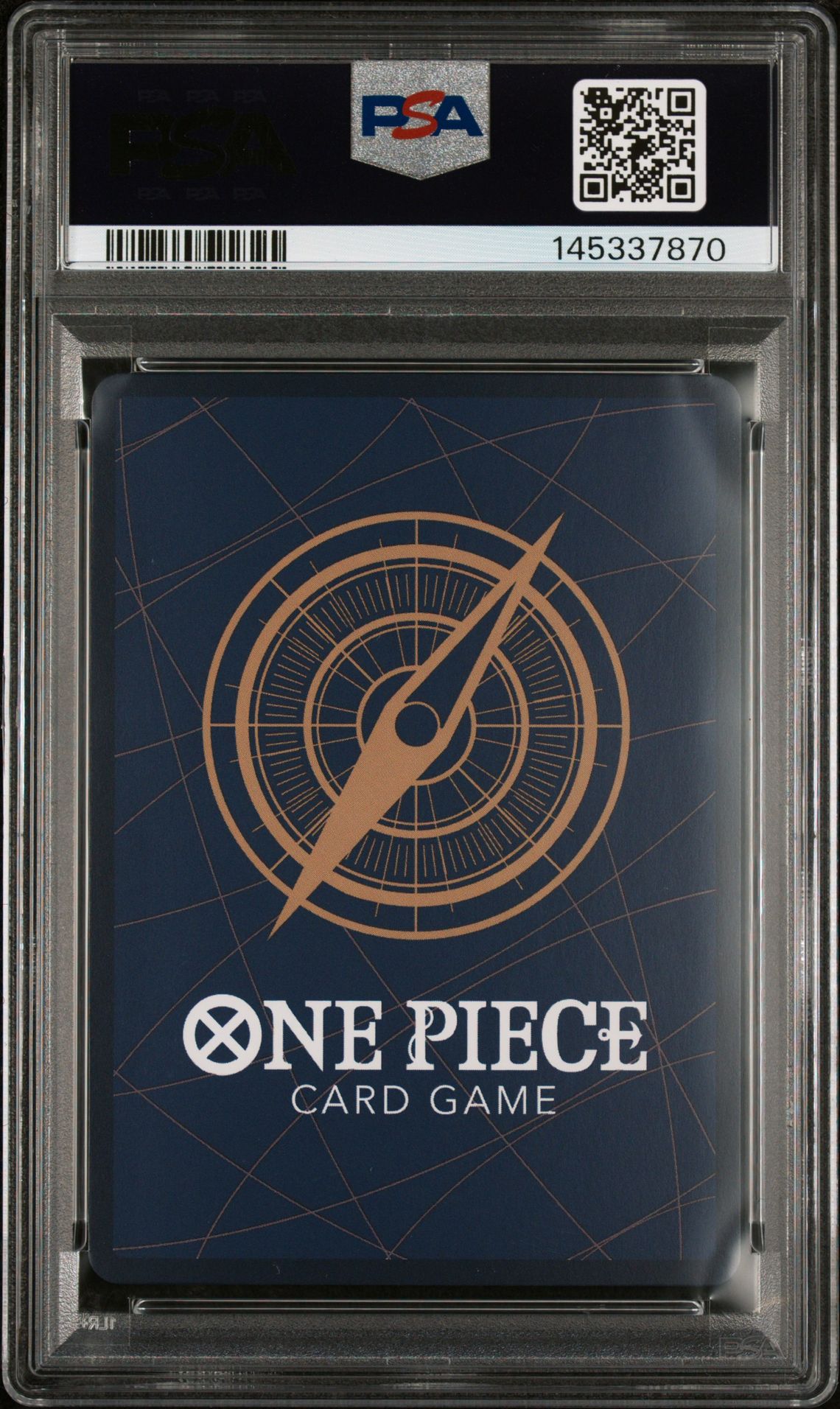 2025 One Piece Japanese Premium Card Collection -One Piece Day'25- Monkey D. Luffy #110 Gem Mt 10 back view - PSA certificate #145337870
