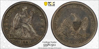 1841 $1 VF35