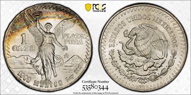 1982-Mo Onza Libertad Ag MS66