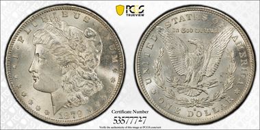 1879-S $1 MS64