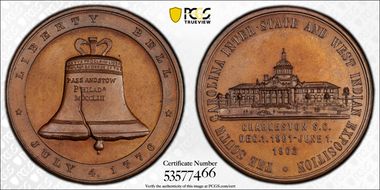 1901-2 SC$1 HK-293, Liberty Bell MS64BN