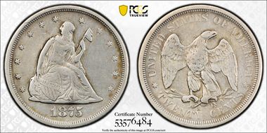 1875-S 20C N1