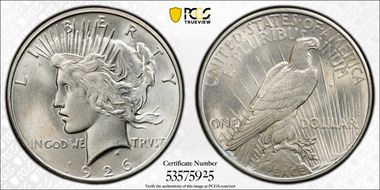 1926-D $1 MS64