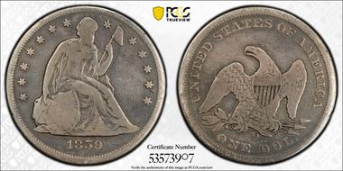 1859-O $1 N1