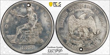 1873-CC T$1 Trade N1