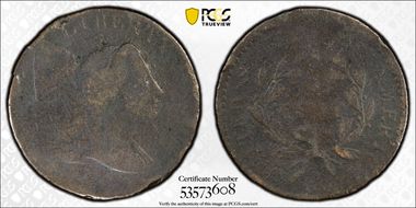 1794 1C Head of 1794 N1BN