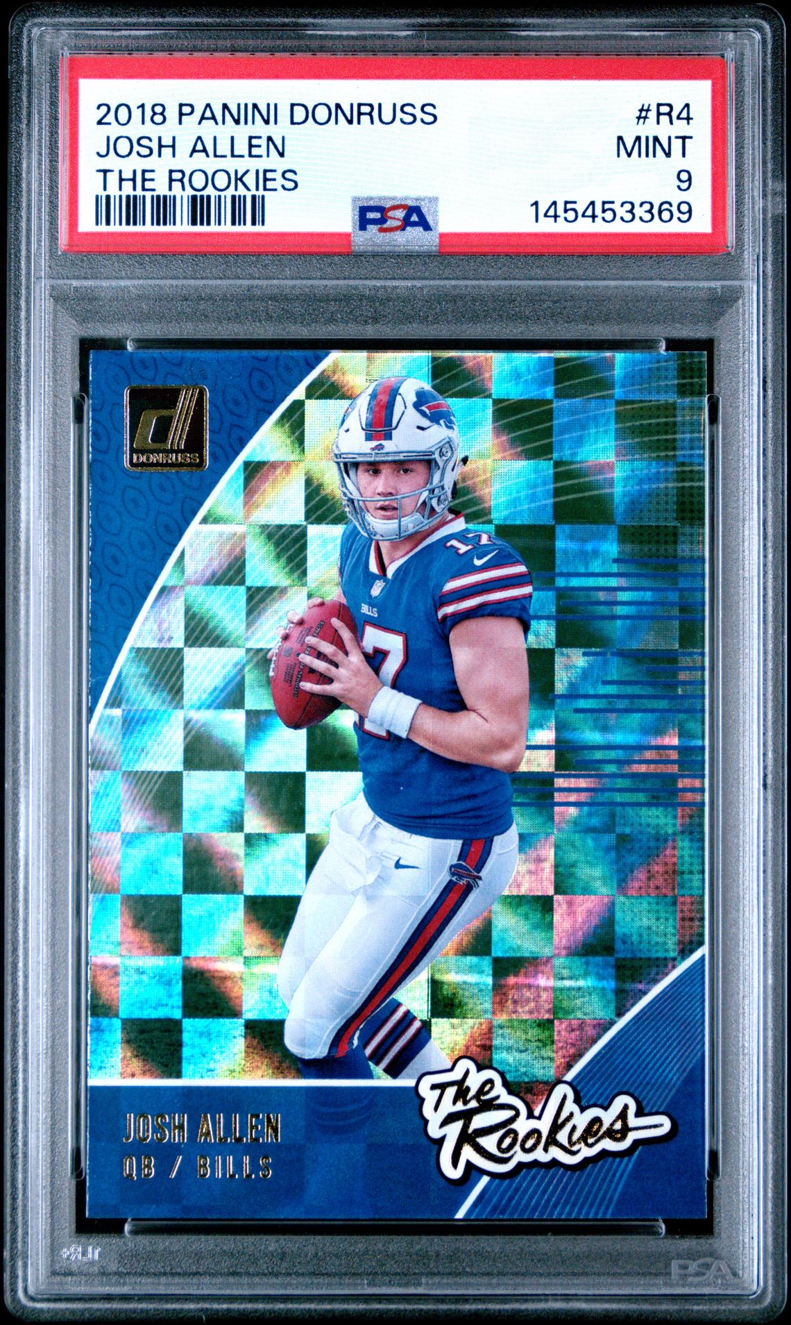 2018 Panini PANINI DONRUSS THE ROOKIES #R4 Josh Allen front