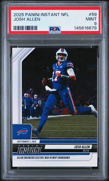 2025 Panini #59 Josh Allen front