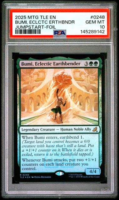 2025 MTG Tle En Jumpstart-Foil JUMPSTART-FOIL #0248 Bumi,eclctcerthbndr front
