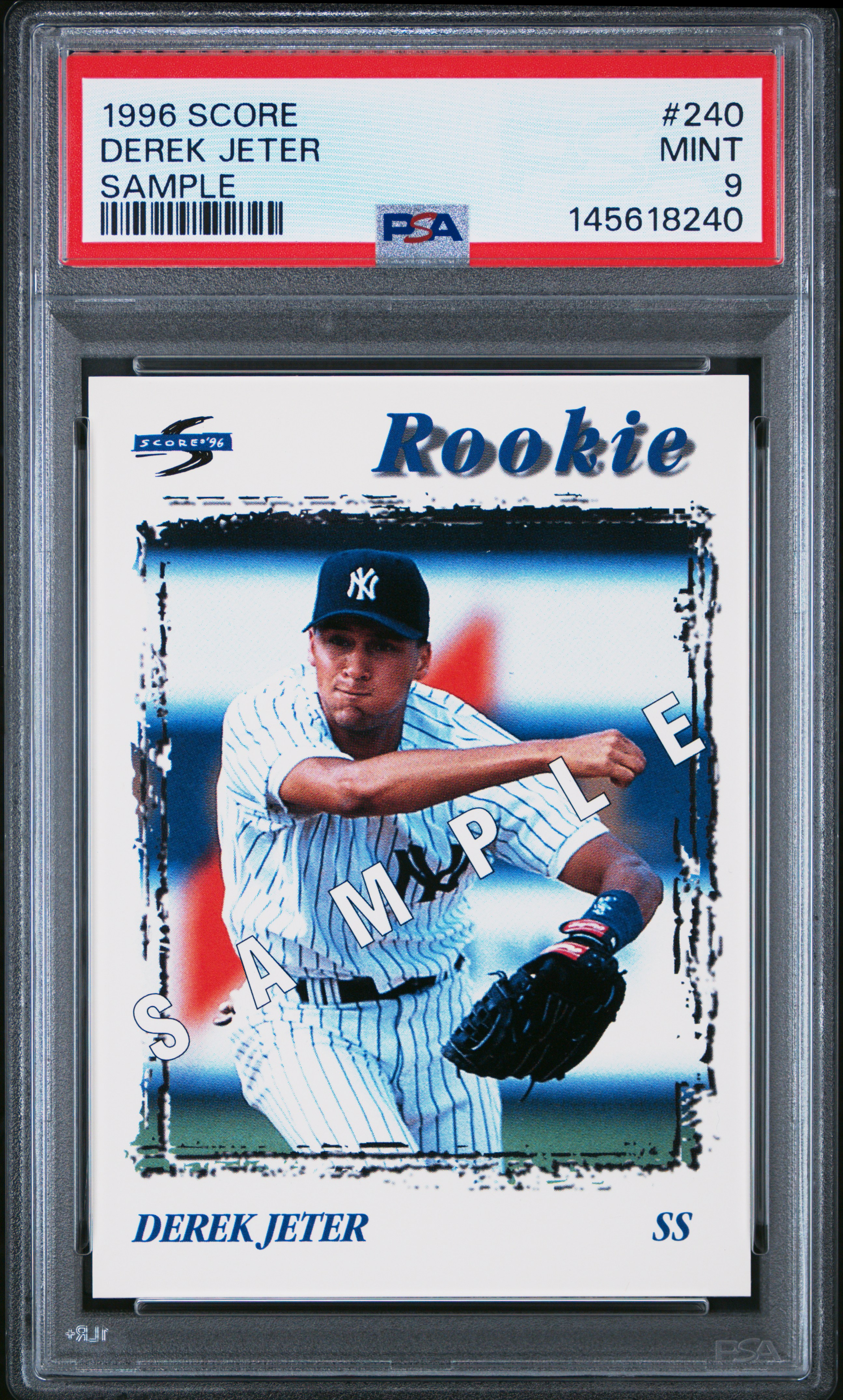 1996 #240 Derek Jeter PSA 9 Score