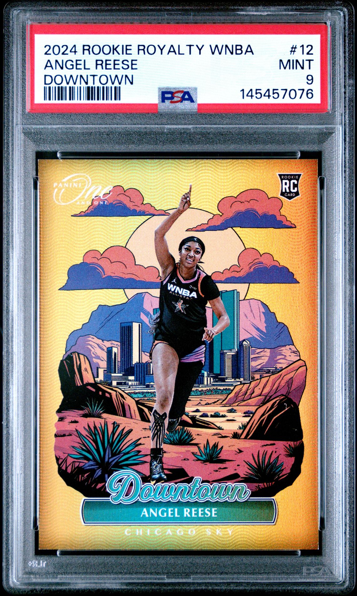 2024 Panini PANINI ROOKIE ROYALTY WNBA DOWNTOWN #12 Angel Reese front
