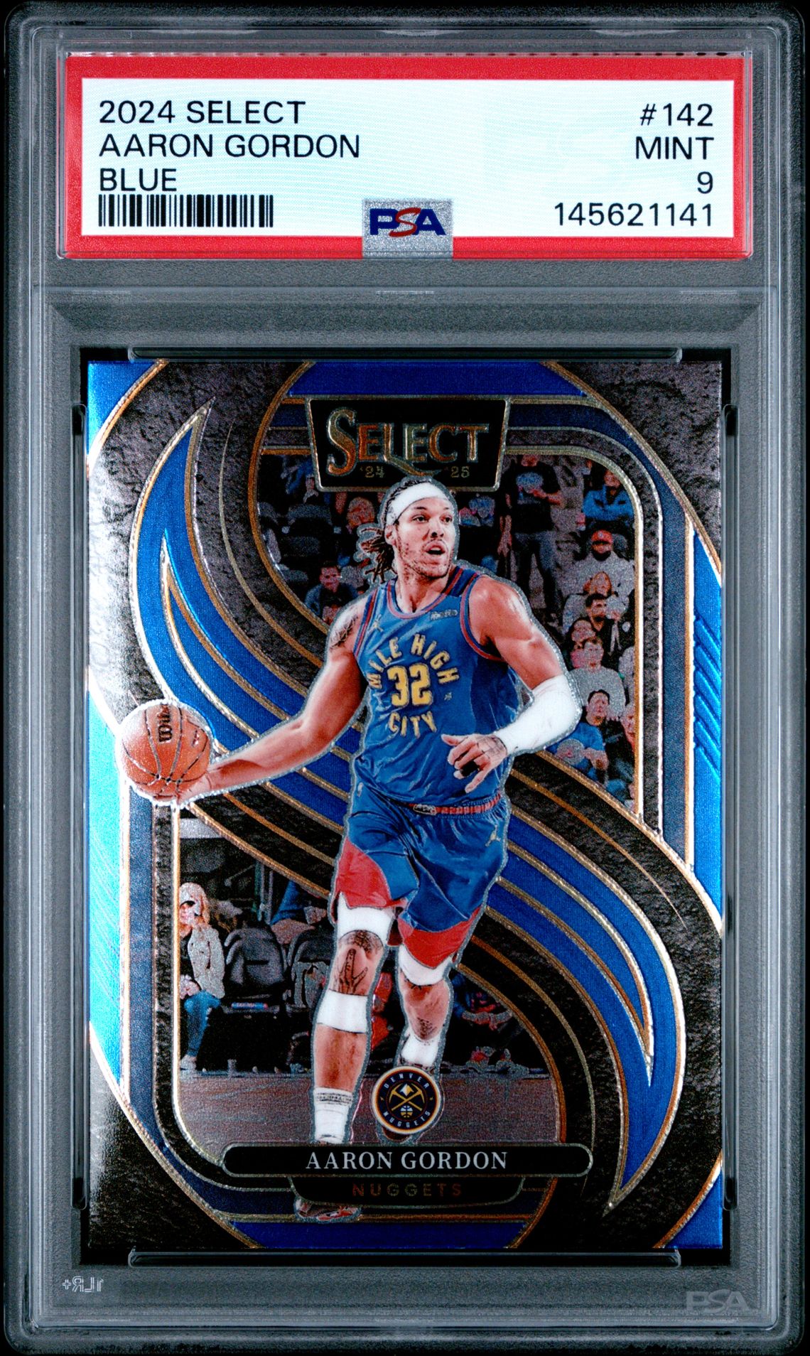 2024 Panini PANINI SELECT BLUE #142 Aaron Gordon front